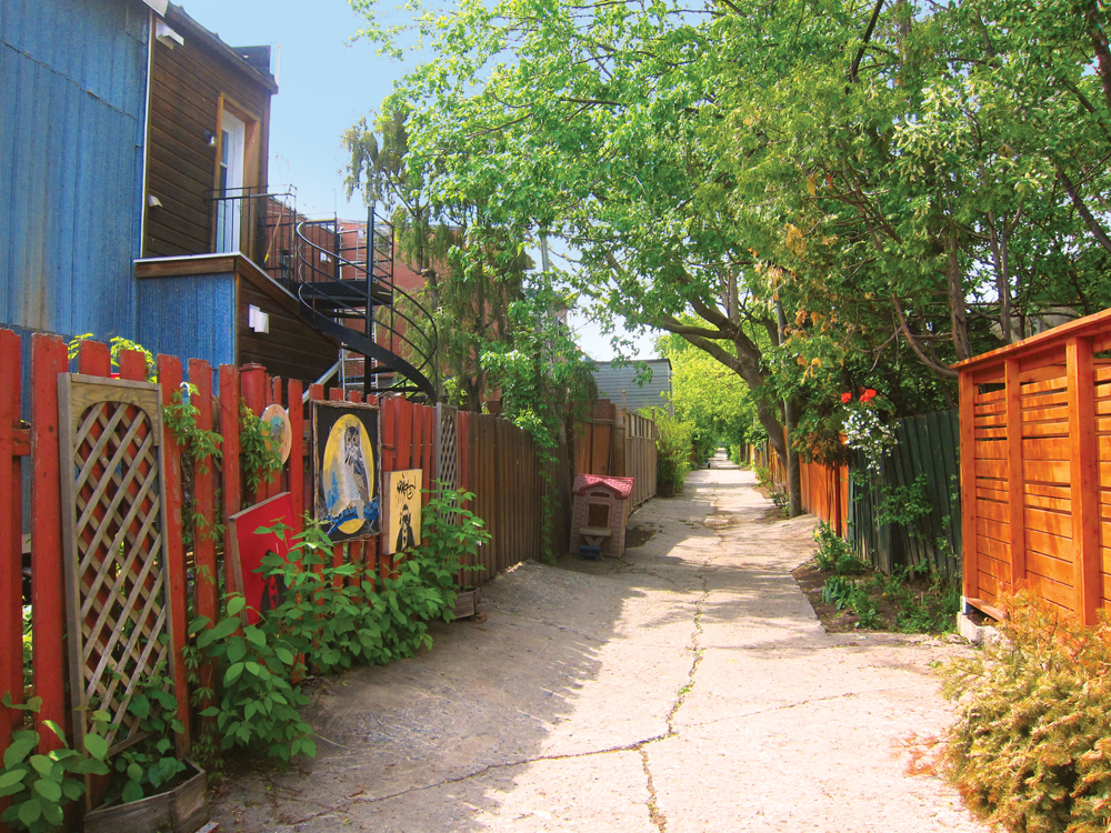 Les ruelles : la face cachée de Montréal